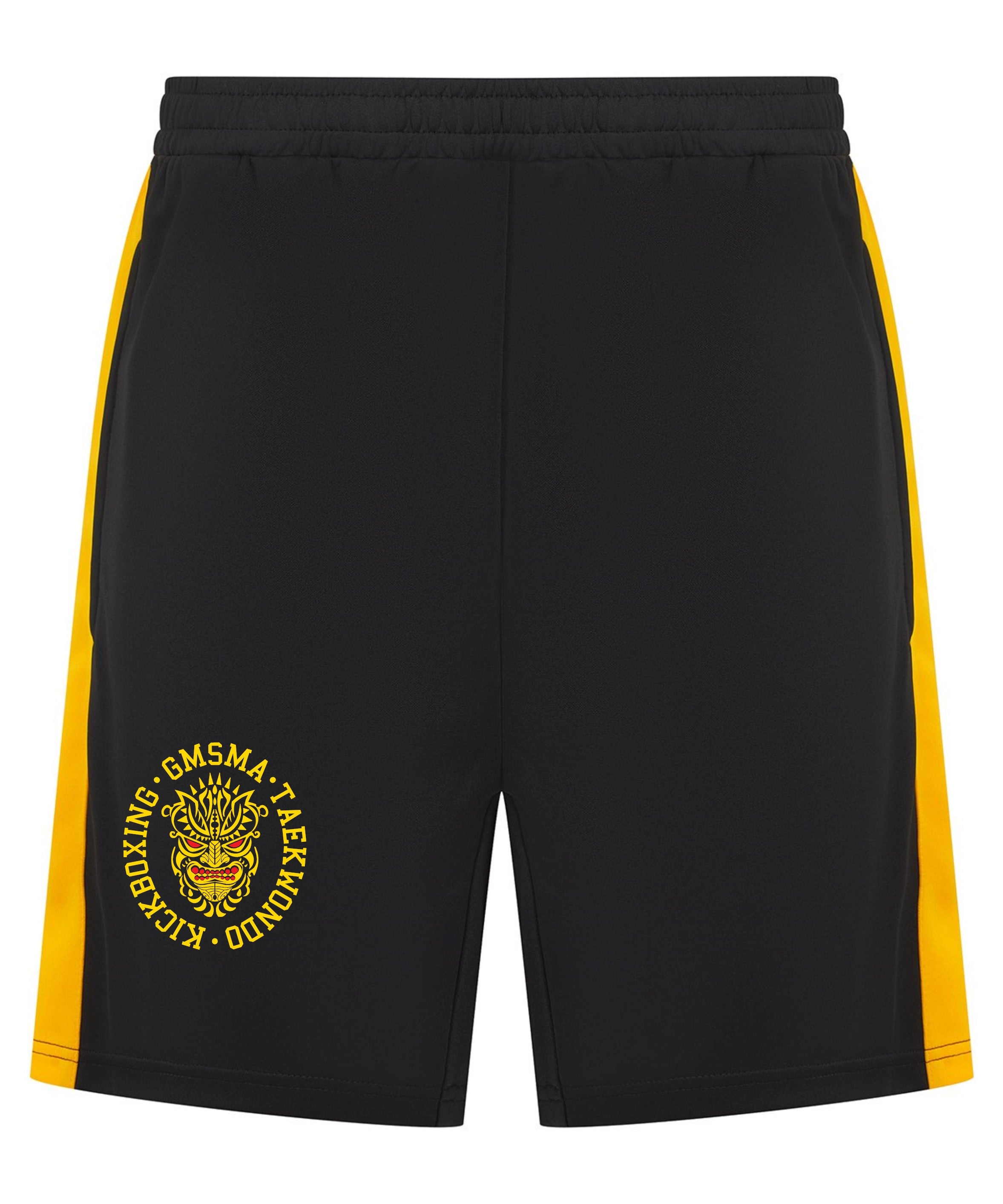 Contrast Shorts With Zip Pockets From