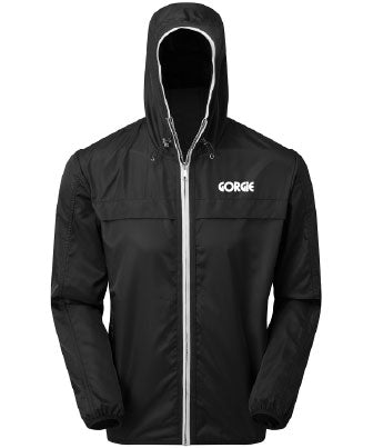 GORGIE Black/ White Jacket   - Adult