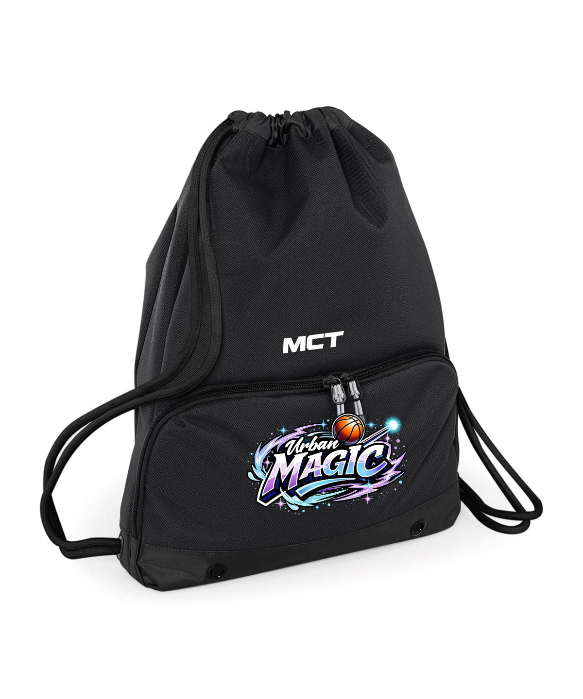 Urban Magic Athleisure Gymsac -Coloured Badge
