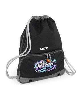 Urban Magic Athleisure Gymsac -Coloured Badge