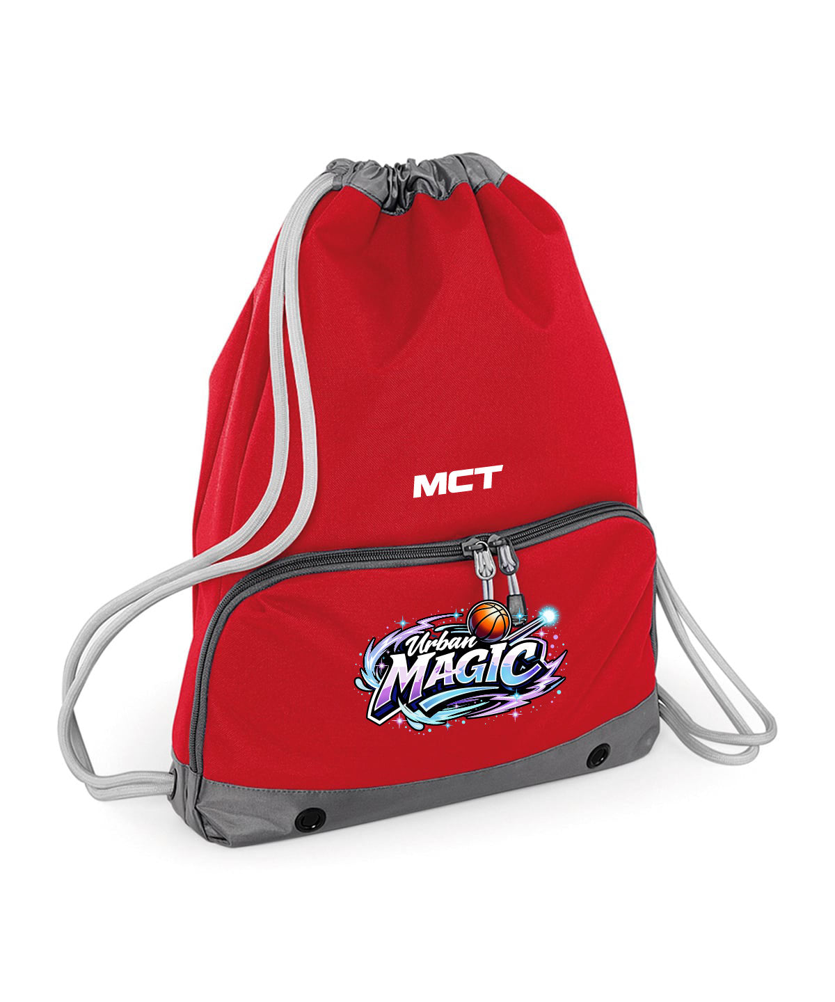 Urban Magic Athleisure Gymsac -Coloured Badge