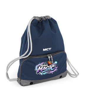 Urban Magic Athleisure Gymsac -Coloured Badge
