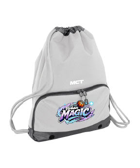 Urban Magic Athleisure Gymsac -Coloured Badge