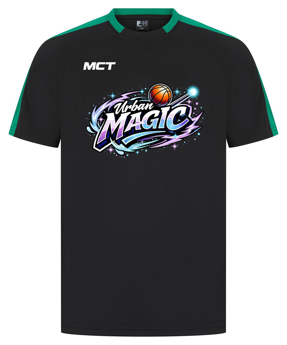 Urban Magic Unisex Team T - Shirt - Coloured Badge From