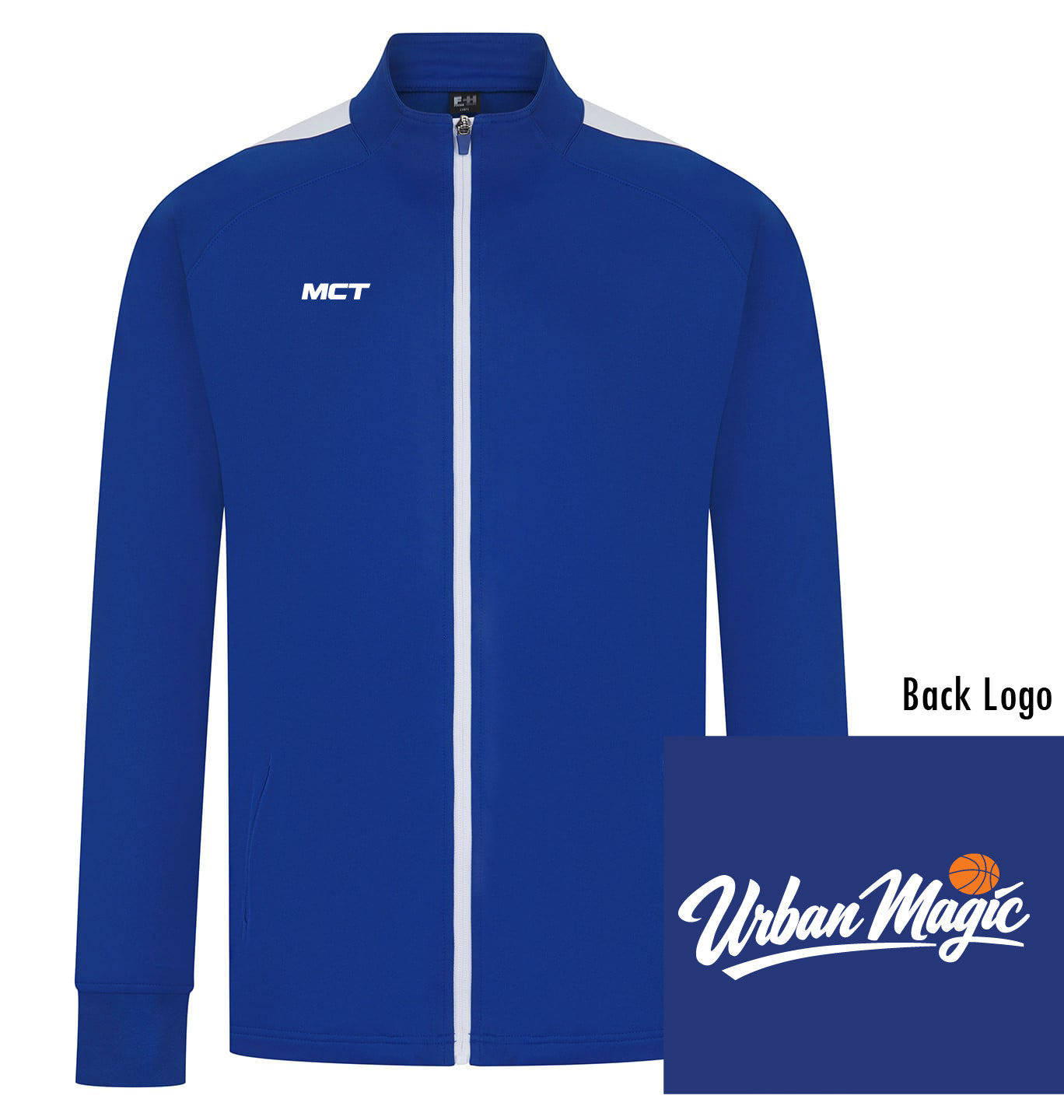 Urban Magic Unisex Full Zip Track Top From